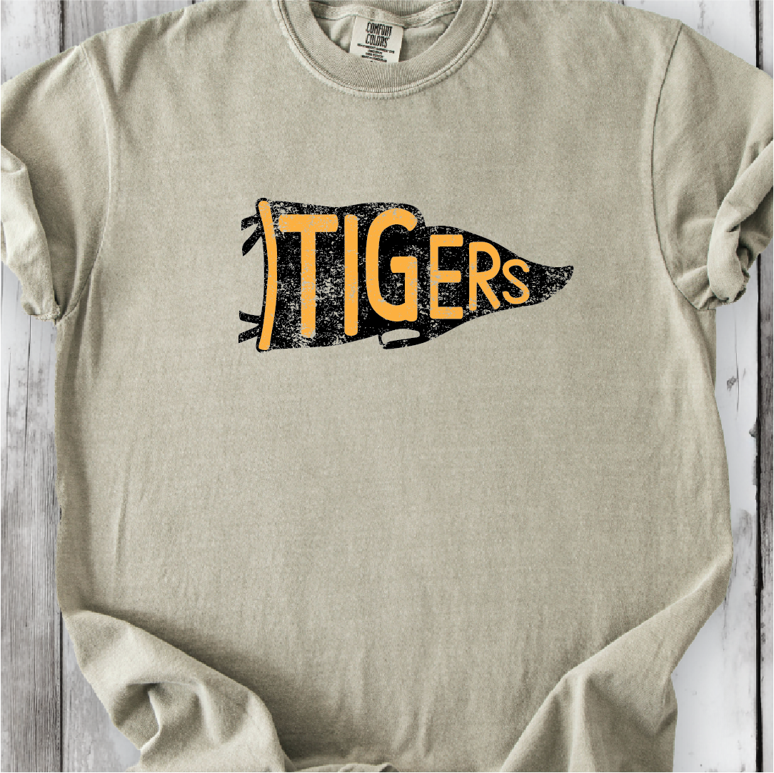 Tigers Pennant Short sleeve and Hoodie