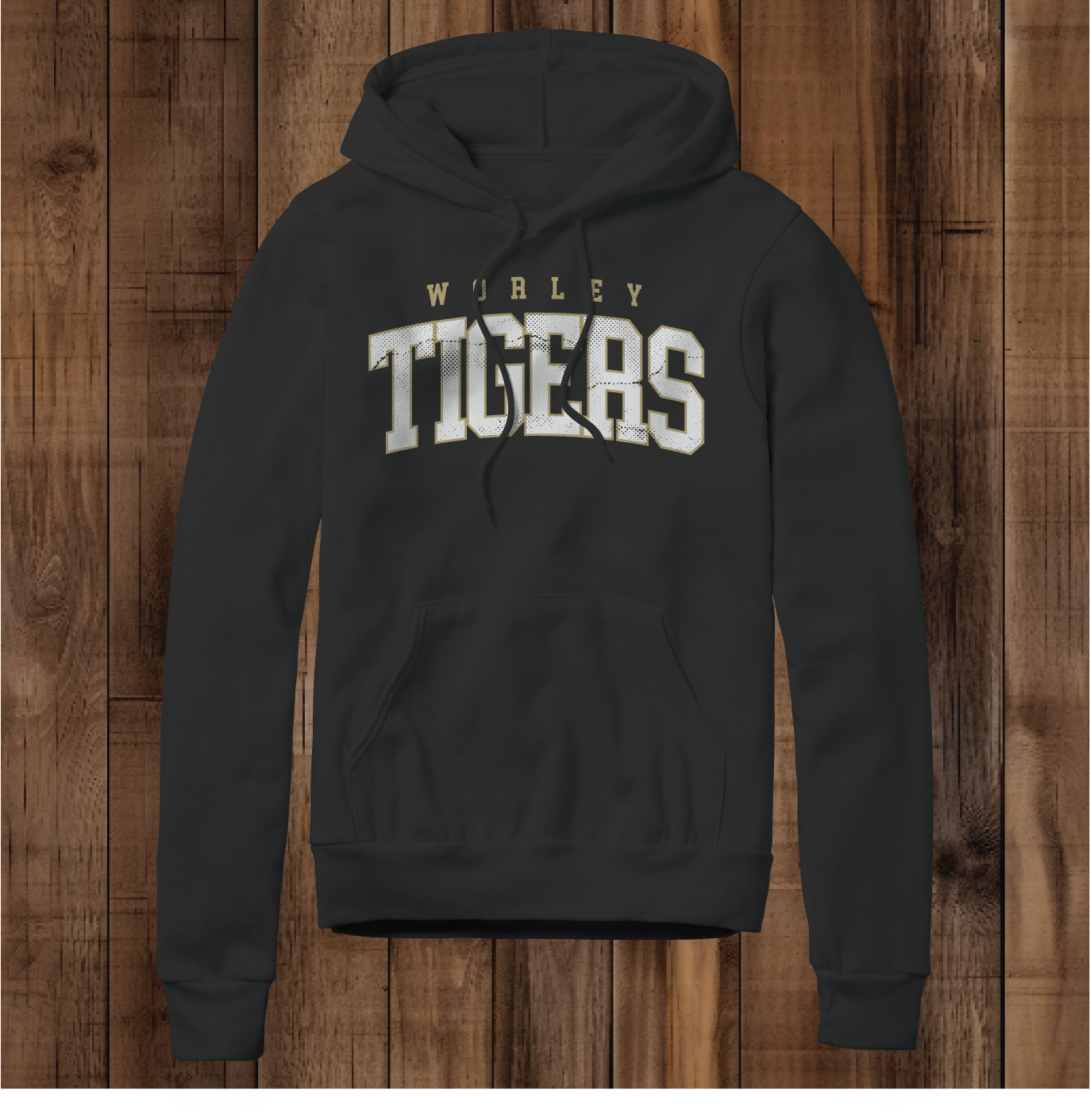 Worley Tigers Stacked (Short sleeve and Hoodie)